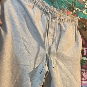 🔥🔥MENS Zara XL Casual Grey Drawstring Pant 🔥✨Perfect for Spring Fun Day